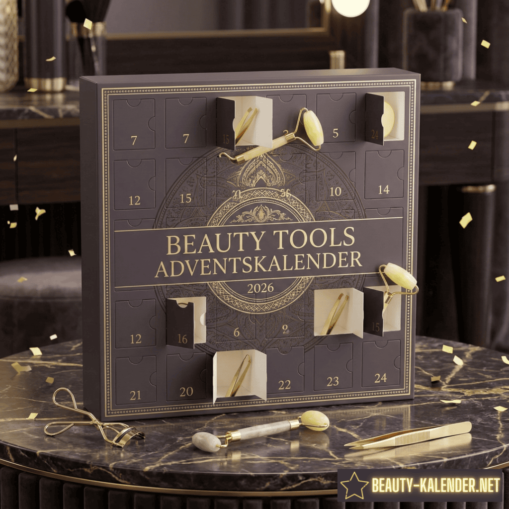 Beauty Tools Adventskalender 2026 Make-Up Pinsel Gua Sha